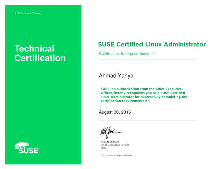 #SUSE #Certified #Linux #Administrator.